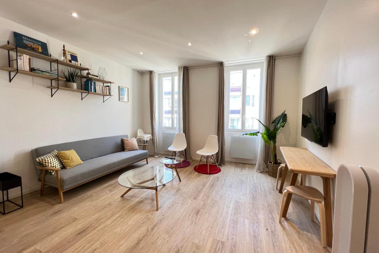 La Perle D'Endoume Wifi - Netflix Apartment Marseille Ngoại thất bức ảnh